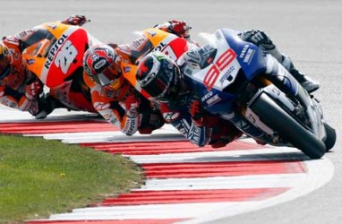 MOTOGP SPANYOL: Dovizioso Tercepat, Marquez Posisi 2, Rossi 10
